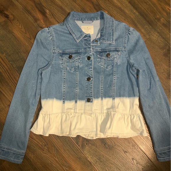 Kate Spade Light Blue Denim Jacket - Picture 3 of 5